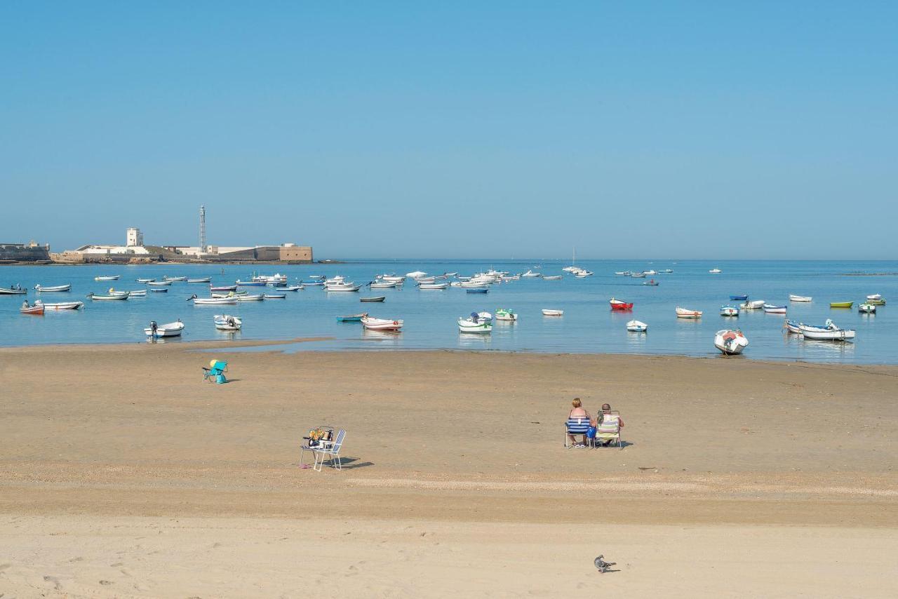 Apto Argueelles Vistas A La Bahia Cádiz Eksteriør bilde